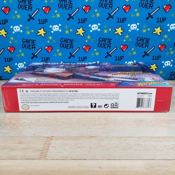 Hot Wheels Super Mario MarioKart Boos Spooky Sprint Circuit Collectible Track - Picture 7 of 10